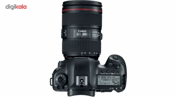 دوربین دیجیتال کانن مدل EOS 5D Mark IV به همراه لنز 24-105 میلی متر F4 L IS II